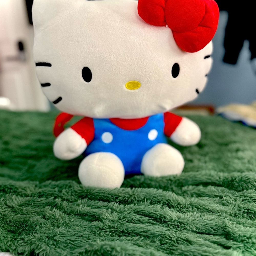 Hello Kitty Plush Backpack